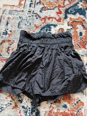 Free People Movement black shorts